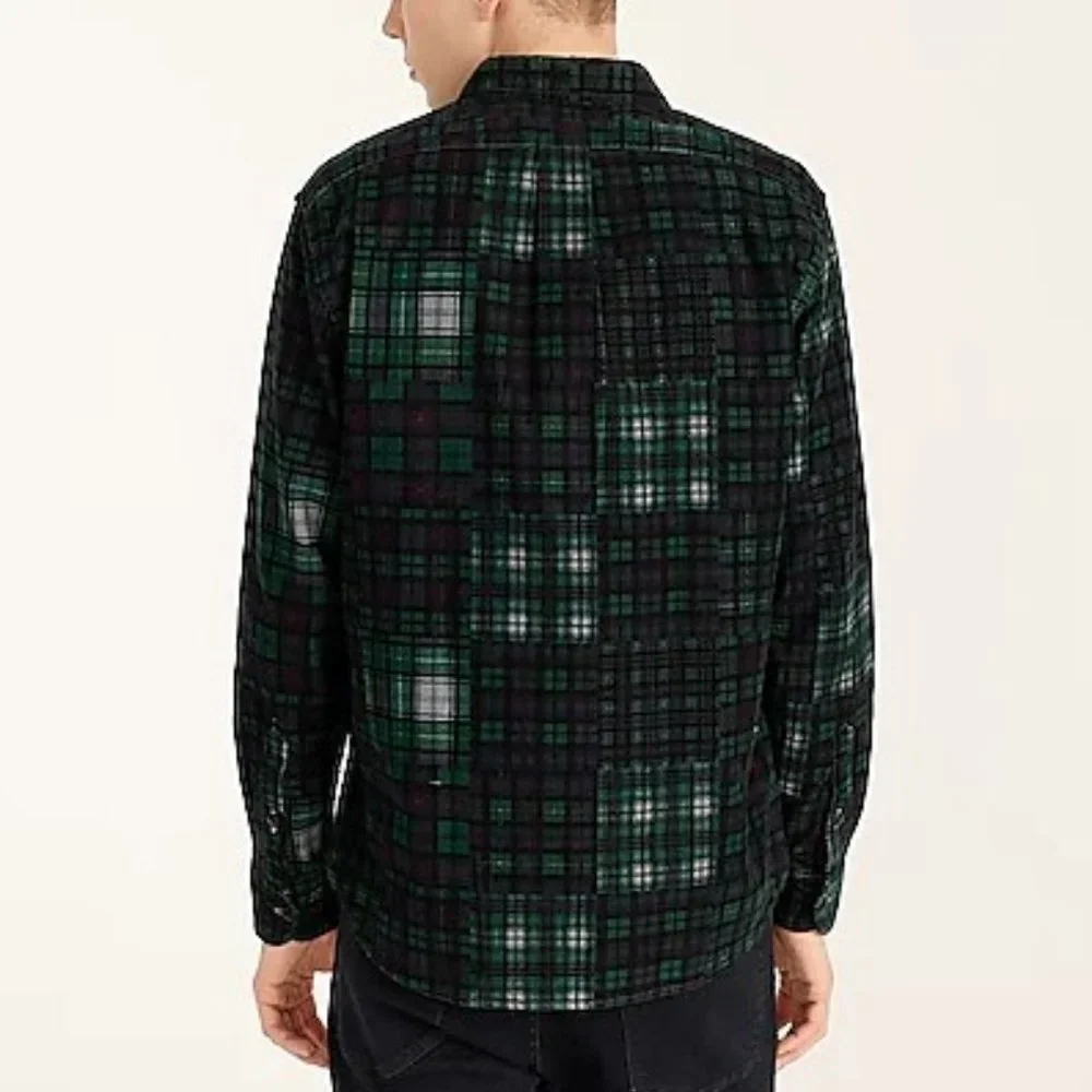 J. Crew Men’s Garment-dyed Corduroy Workshirt M